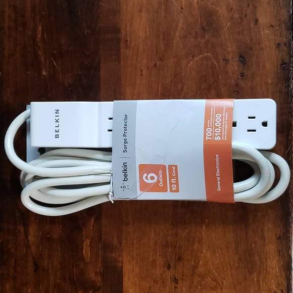 belkin Other - 4X HOST PICK. NIP Belkin 10Ft Surge Protector